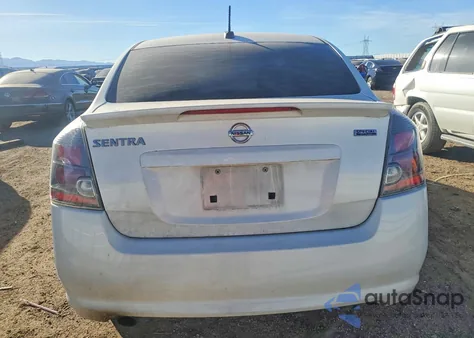 2012 Nissan Sentra 2.0 из США, поврежденный, VIN 3N1AB6APXCL633502